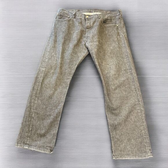 Levis 501 Jeans 40x30 Black Original Straight Leg Button Fly Mens Vintage - Picture 3 of 10